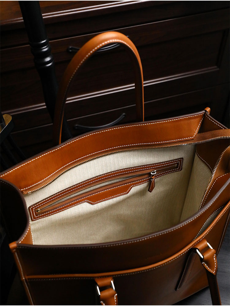 Luxury Bags 2026 - Brown Large Capacity Tote Bag Women's