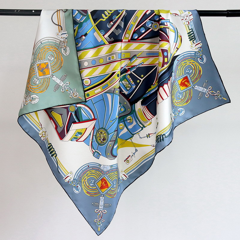 Luxury Bags For Summer - 18MM Silk Scarf Women Hand Rolled