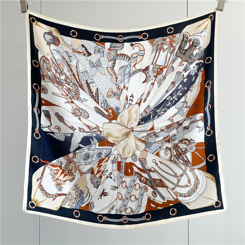 Luxury Bags For Summer - Summer Silk Scarf Women Soft Shawls