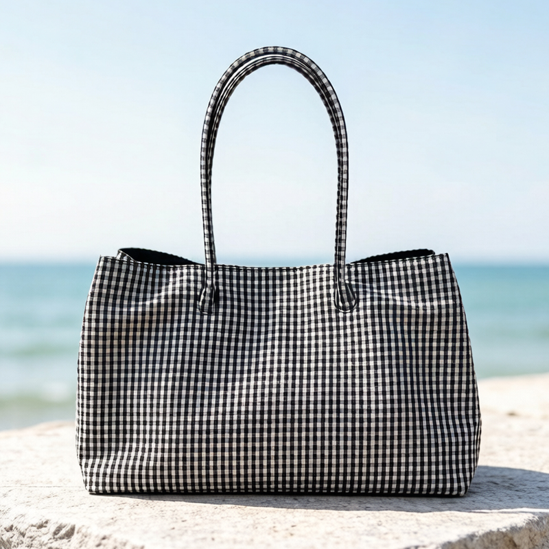 Luxury Bags 2026 - Casual Lattice Tote Bag for Women