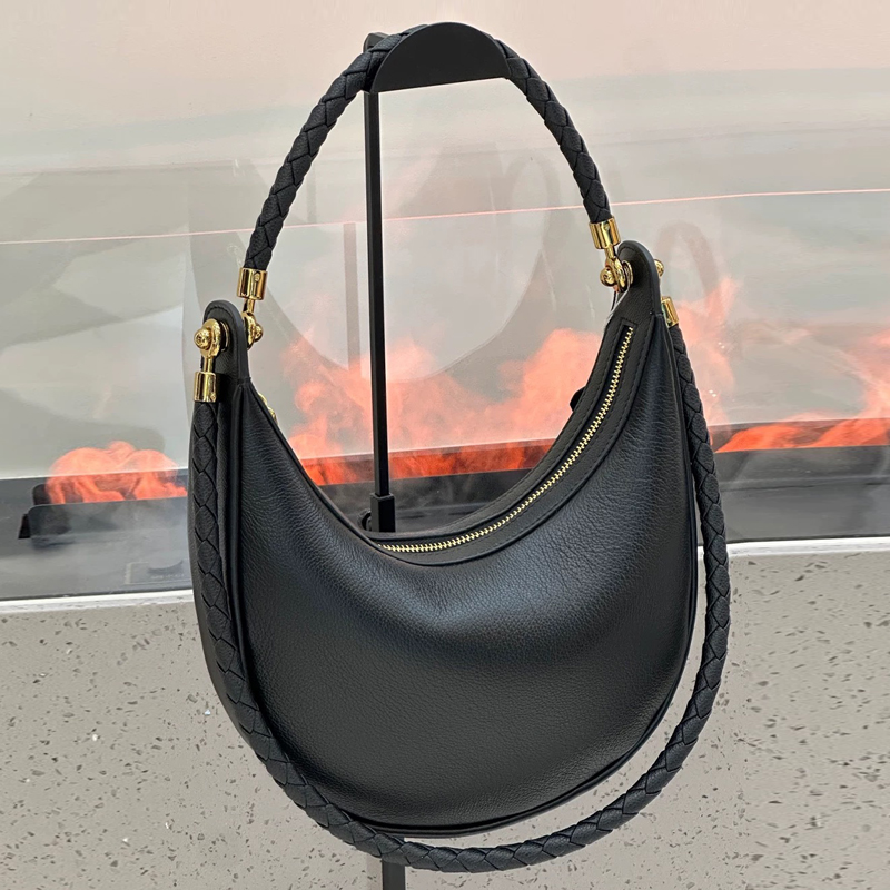 Luxury Bags 2026 - Classic Round Moon Slim Bags For