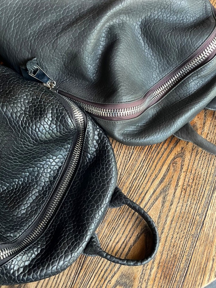 Soft Natural Sheepskin Casual  - Genuine Leather Backpack ulasan dan harga
