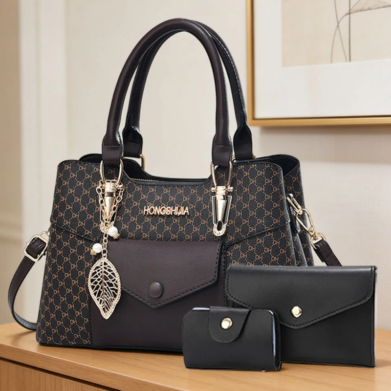 high-end textured large-capaci - Luxury Bags Tote ulasan dan harga