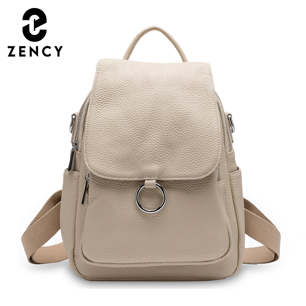 Zency New Fashion Women Backpa - Genuine Leather Backpack ulasan dan harga