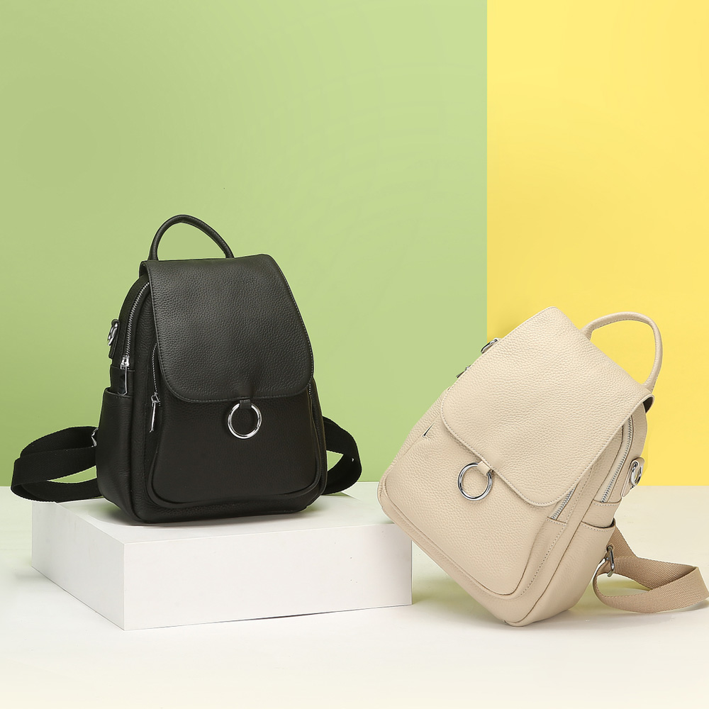 Zency New Fashion Women Backpa - Genuine Leather Backpack ulasan dan harga