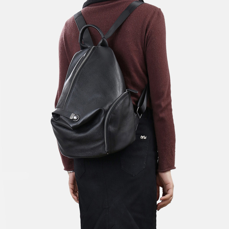 Zency Women's Genuine Leather  - Genuine Leather Backpack ulasan dan harga