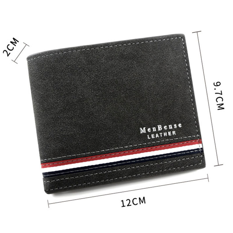 Short Men Wallets Zipper Coin  - Luxury Bags For Men ulasan dan harga