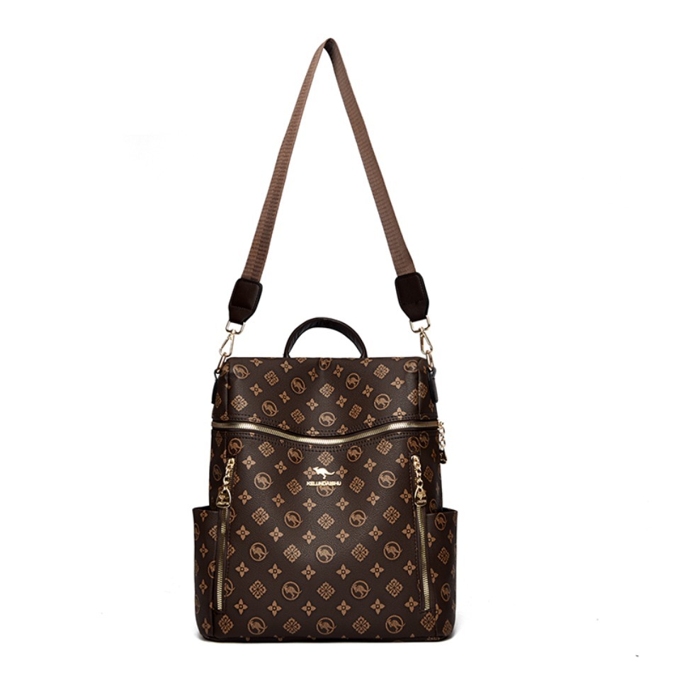 Genuine Brand Women's Soft Lea - Genuine Leather Backpack ulasan dan harga