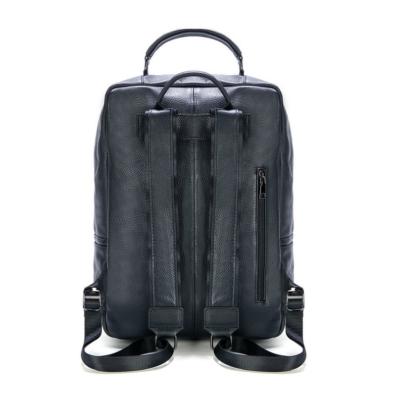 Men's genuine leather double-s - Genuine Leather Backpack ulasan dan harga