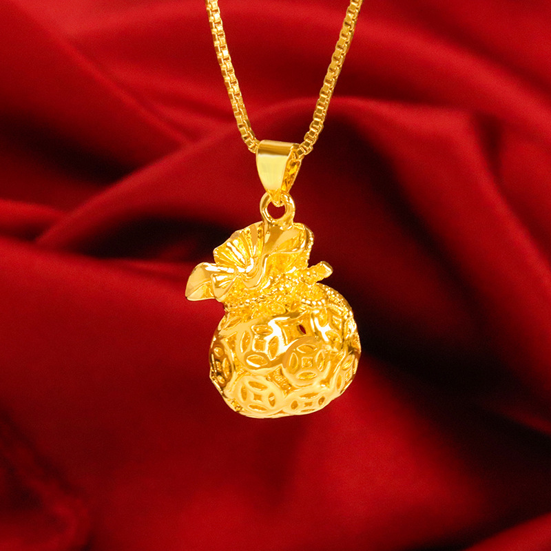 Luxury 24K 9999 Pure Gold real - Luxury Bags Yellow ulasan dan harga