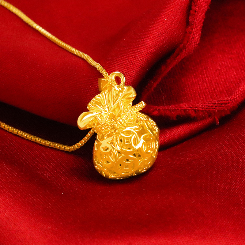 Luxury 24K 9999 Pure Gold real - Luxury Bags Yellow ulasan dan harga