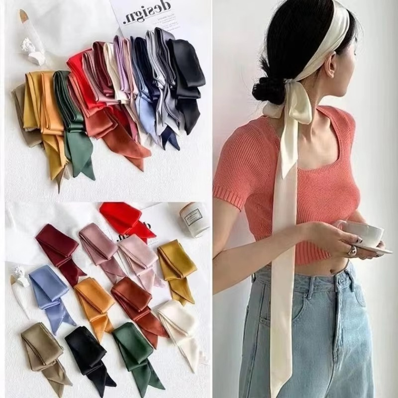 Women Narrow Solid Colors Long - Luxury Bags For Men ulasan dan harga