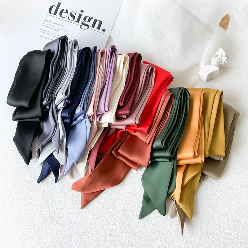 Women Narrow Solid Colors Long - Luxury Bags For Men ulasan dan harga