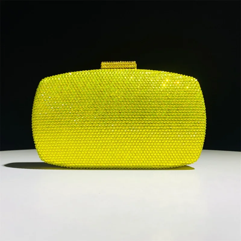 High End Luxury Rhinestone Han - Luxury Bags Yellow ulasan dan harga
