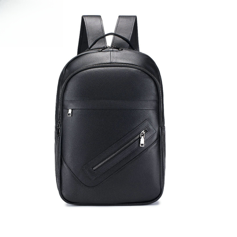 Super Leather Double Shoulder  - Genuine Leather Backpack ulasan dan harga