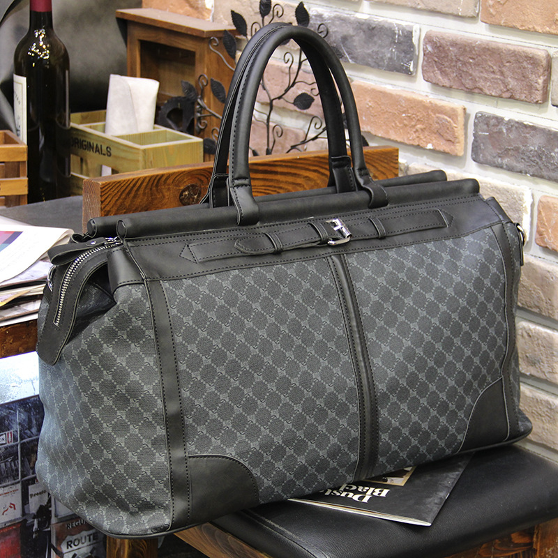 Fashion Plaid Travel Bag Men H - Luxury Bags For Men ulasan dan harga