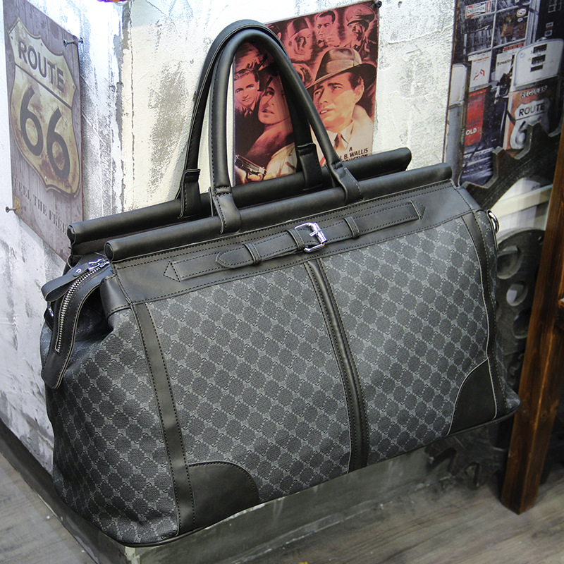 Fashion Plaid Travel Bag Men H - Luxury Bags For Men ulasan dan harga