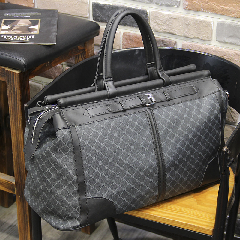 Fashion Plaid Travel Bag Men H - Luxury Bags For Men ulasan dan harga