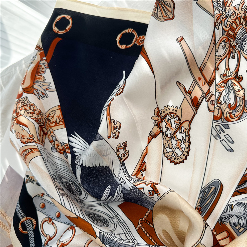 Summer Silk Scarf Women Soft S - Luxury Bags For Summer ulasan dan harga
