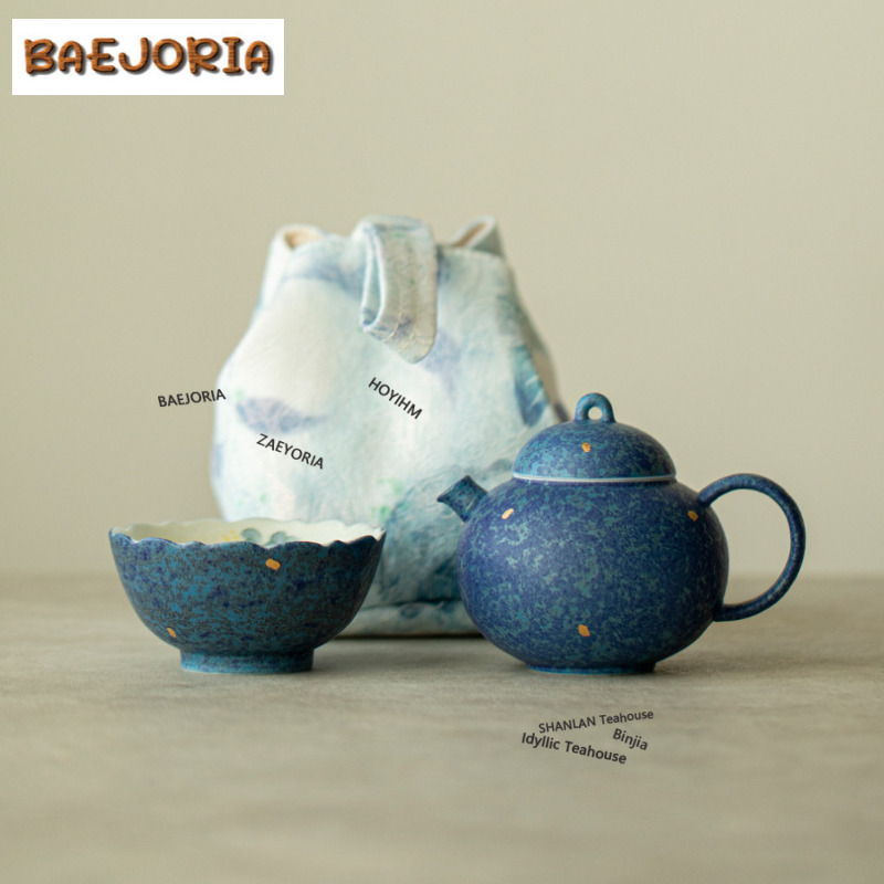 Hand-painted Blue Butterfly Tr - Luxury Bags Hand Painted ulasan dan harga