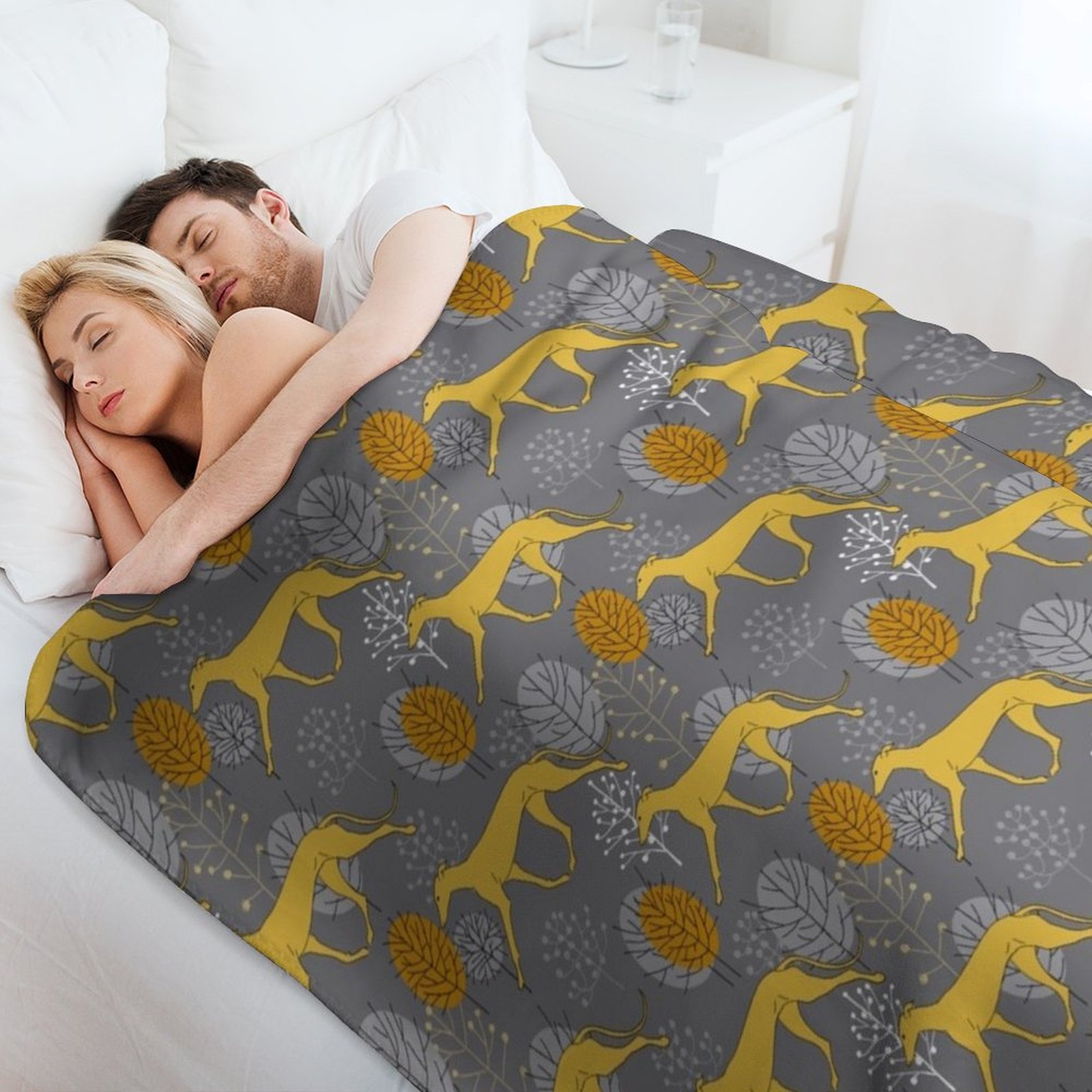 Trotting yellow galgos Throw B - Luxury Bags Yellow ulasan dan harga