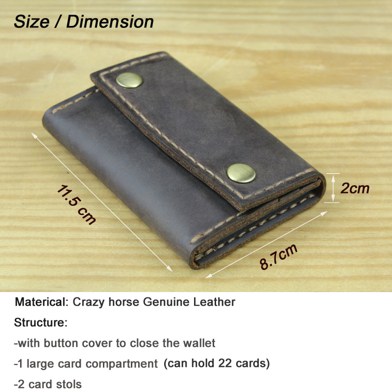 Luxury Handmade Crazy horse Ge - Luxury Bags For Men ulasan dan harga
