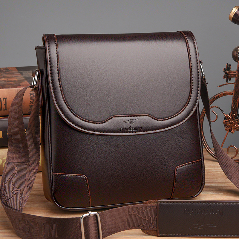 Luxury Brand Men Leather Shoul - Luxury Bags For Men ulasan dan harga