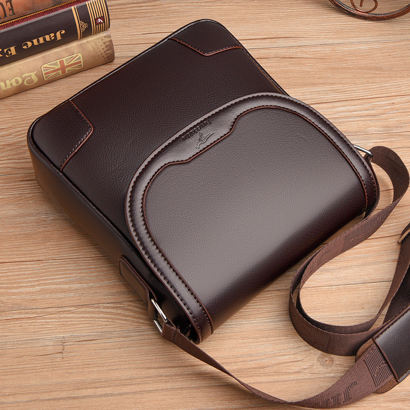 Luxury Brand Men Leather Shoul - Luxury Bags For Men ulasan dan harga