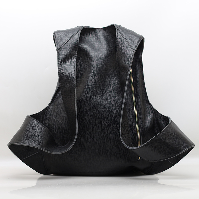 Classic Men's Backpack Anti-th - Genuine Leather Backpack ulasan dan harga