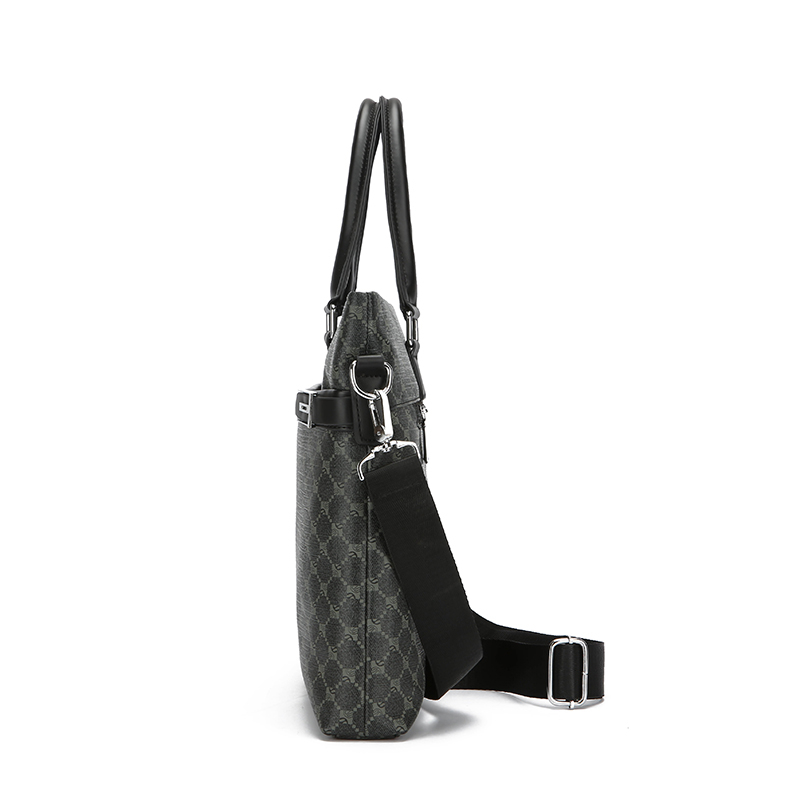new Men's printed PU leather b - Luxury Bags For Men ulasan dan harga