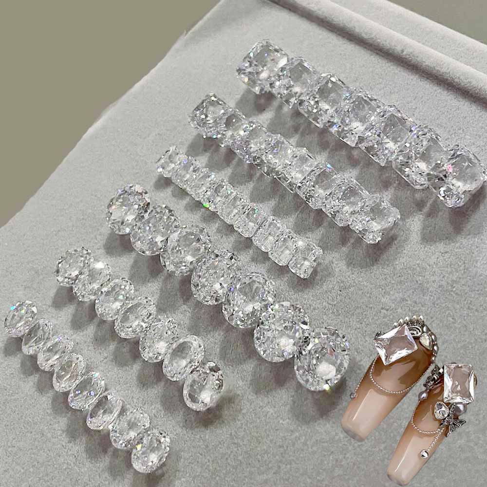 10pcs Clear Round & Square & W - Luxury Bags Dropshipping ulasan dan harga