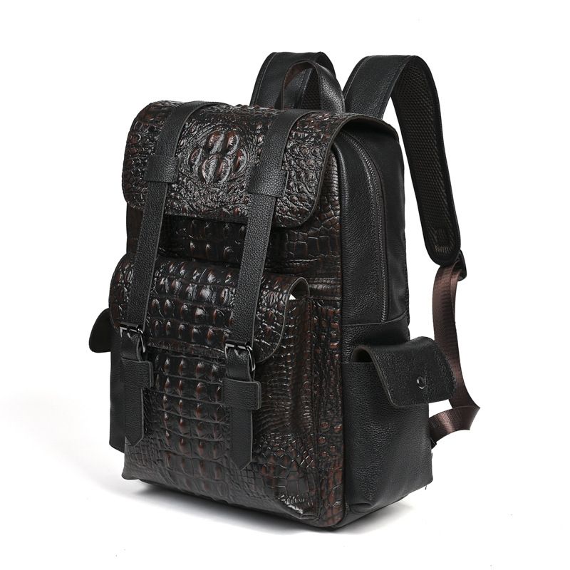 2026 New Fashion Alligator Bra - Genuine Leather Backpack ulasan dan harga