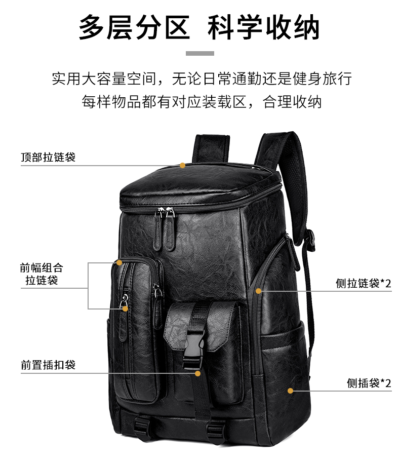 Fashion Retro Backpacks Luxury - Luxury Bags For Men ulasan dan harga