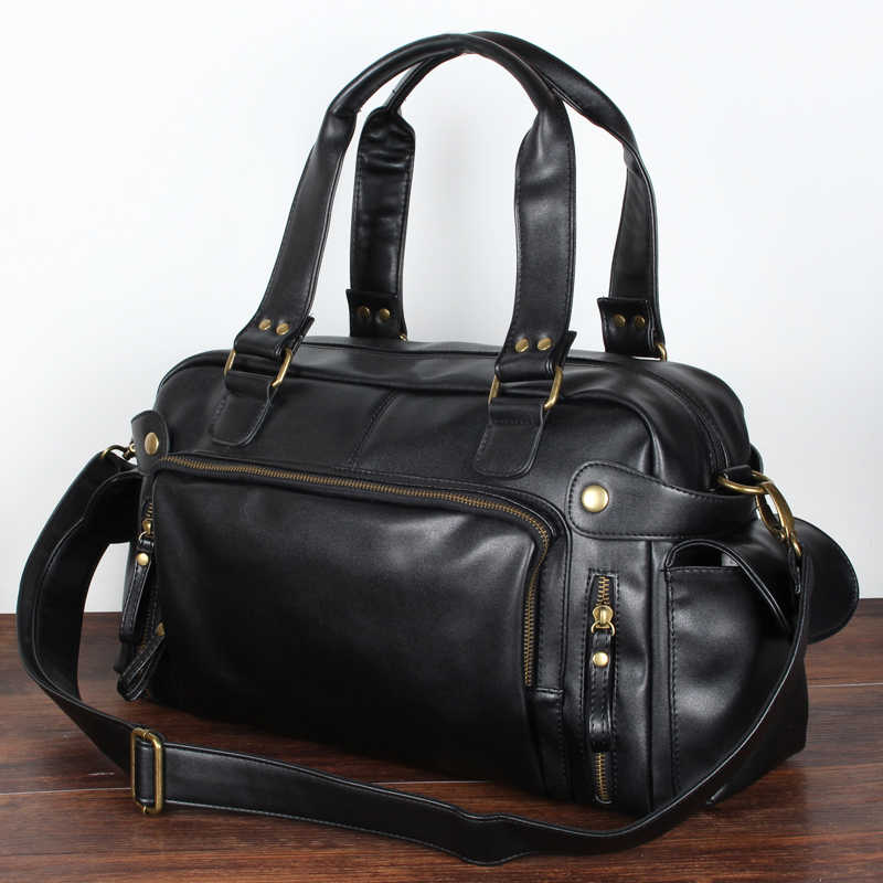 Casual Boston Handbag Men Luxu - Luxury Bags For Men ulasan dan harga