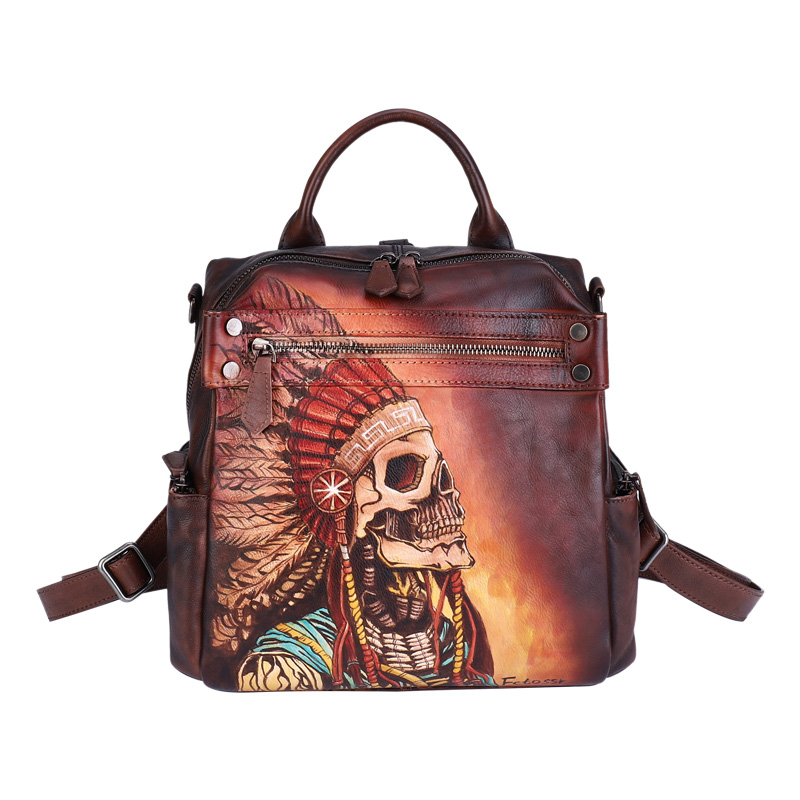 2026 New Luxury Fashion Leathe - Luxury Bags Hand Painted ulasan dan harga