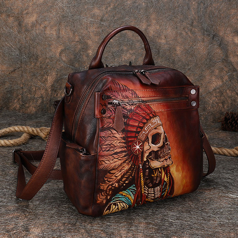 2026 New Luxury Fashion Leathe - Luxury Bags Hand Painted ulasan dan harga